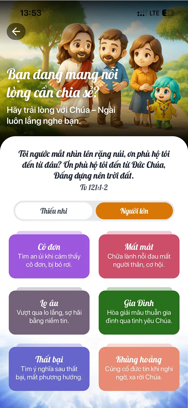 Các chủ đề dành cho người lớn như Cô đơn, Mất mát, Lo âu, Gia Đình, Thất bại, Khủng hoảng
