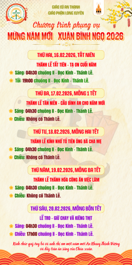 TẾT 2026 (CHƯƠNG TRÌNH)